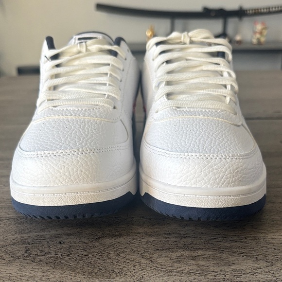 Fila Men's White A-Low Sneakers with Navy and Red Details - Picture 5 of 15